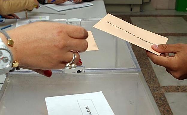 Votación en las últimas elecciones autonómicas.