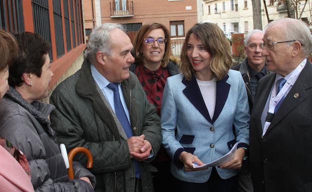 La consejera de Familia e Igualdad de Oportunidades, Alicia García, en las jornadas nacionales de violencia de género 'No entres en su juego'