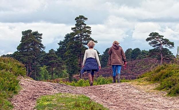 Dos vecinas de Villarejo de Órbigo. 