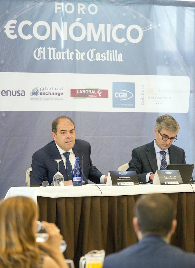 Fotos: El presidente Nacional de ATA participa en el Foro Económico de El Norte de Castilla