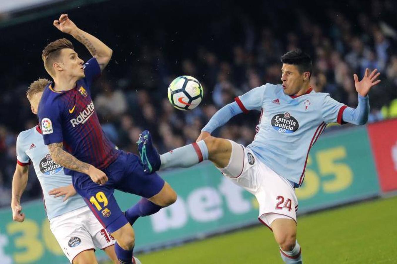 El Celta y el Barcelona se enfrentaron en Balaídos en la 33ª jornada de Liga.