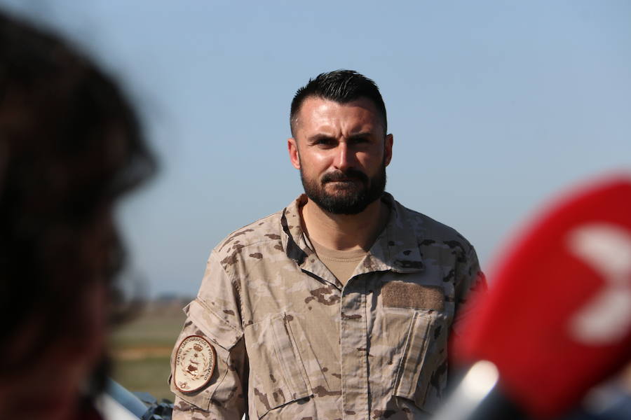 Fotos: La OTAN prueba en León su primero geodron