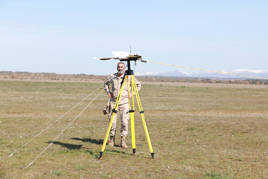 Fotos: La OTAN prueba en León su primero geodron