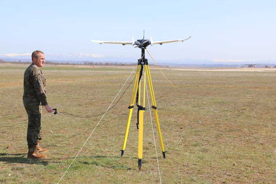 Fotos: La OTAN prueba en León su primero geodron