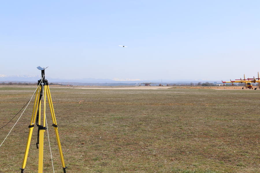 Fotos: La OTAN prueba en León su primero geodron