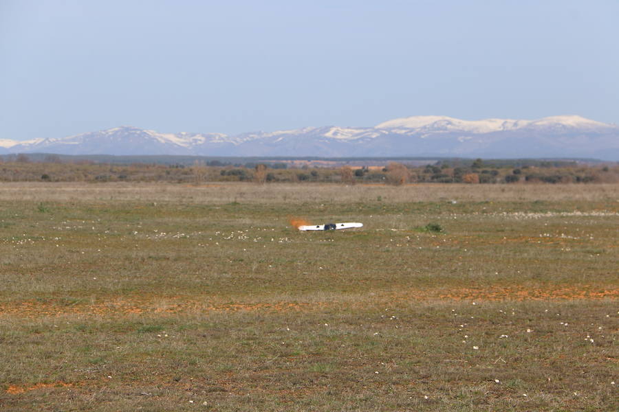Fotos: La OTAN prueba en León su primero geodron