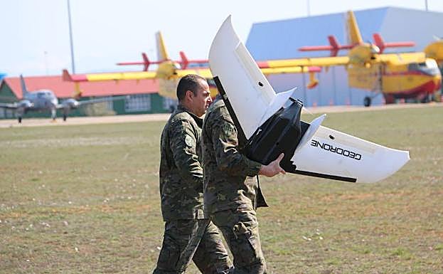 La OTAN ya hizo pruebas en La Virgen del Camino.