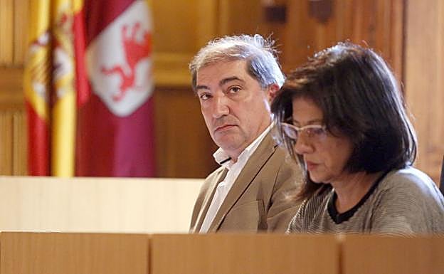 José Pellitero, durante la celebración de un pleno en la Diputación. 