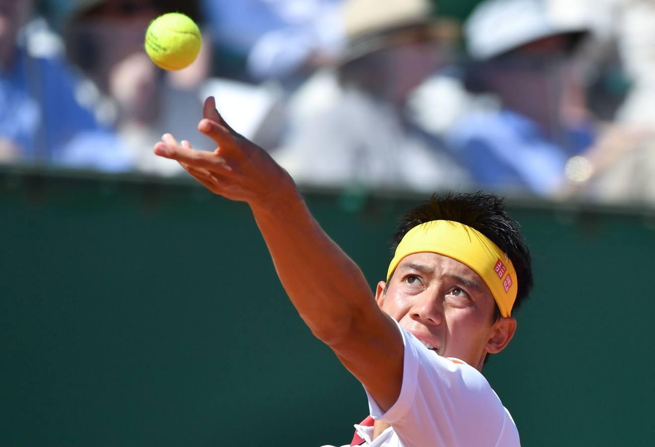 Las mejores imágenes de la final del Master 1.000 de Montecarlo entre el español Rafa Nadal y el japonés Kei Nishikori.