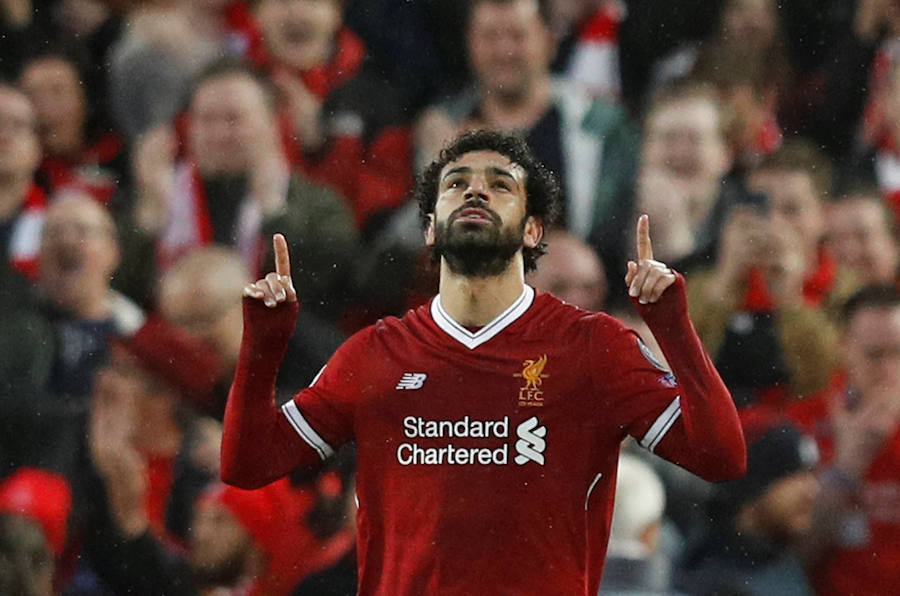 El Liverpool encarriló la eliminatoria con una fantástica actuación de Salah, pero la salida del egipcio del terreno de juego permitió a la Roma mantener una pequeña esperanza para la vuelta en el Olímpico.