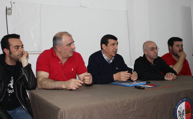 Junta de socios del CB Bembibre.