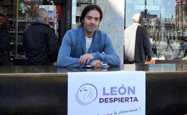 Óscar Fuentes, portavoz de León Despierta.