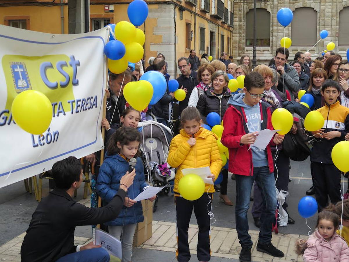 Fotos: Suelta de globos del Colegio Santa Teresa