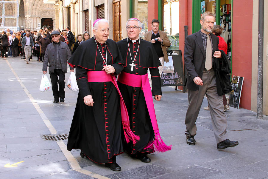 Fotos: La Cruz de Liébana llega a León