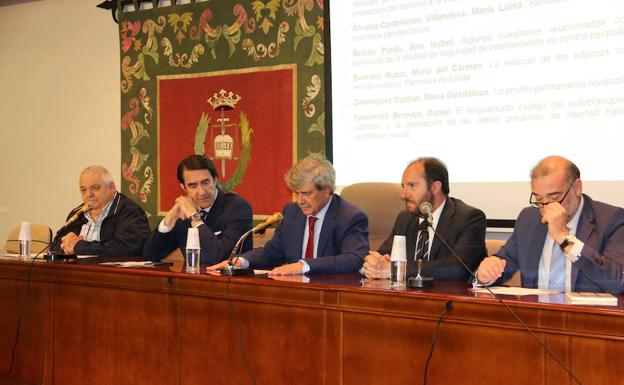 Valentín Llamas, Juan Carlos Suárez-Quiñones, Juan Francisco García Marín, Luis Alberto Gómez y Miguel Díaz. 