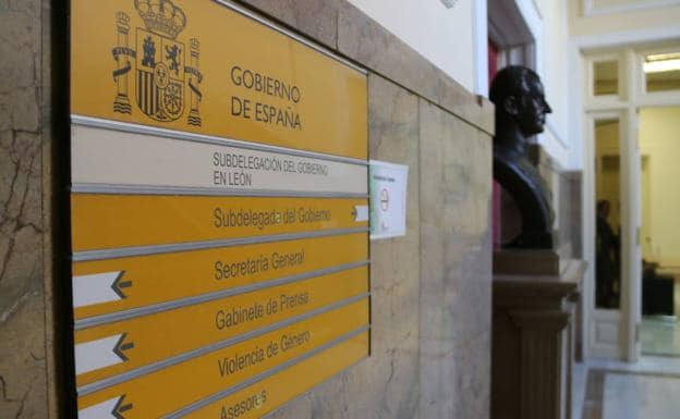 Galería. Dependencias de la Subdelegación del Gobierno de León. 