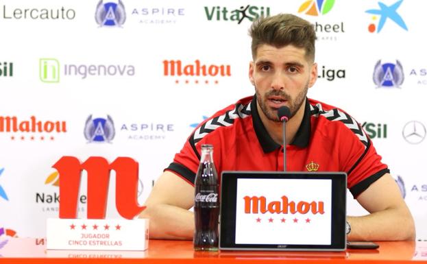 Iván González, en sala de prensa.