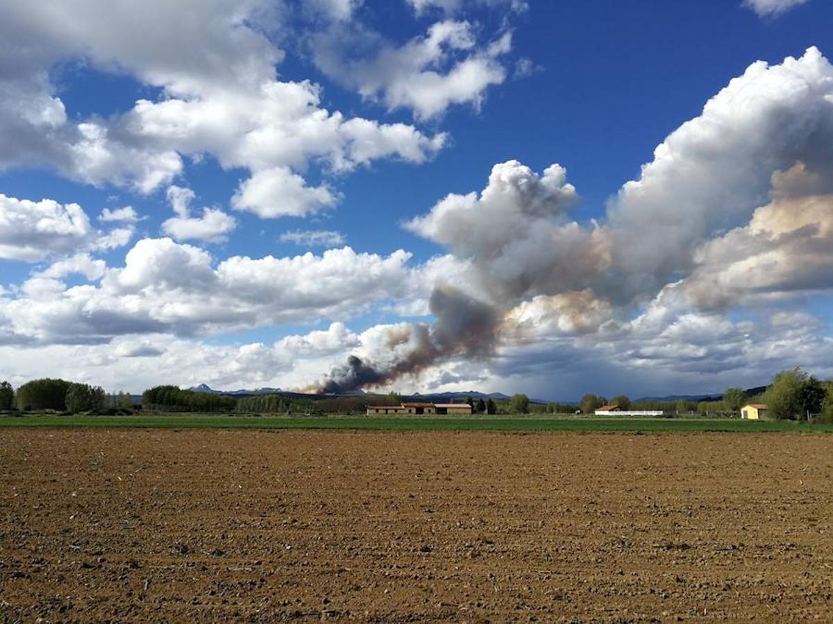 Fotos: Incendio en Santa Colomba de Curueño