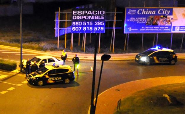 Imagen del lugar del accidente.