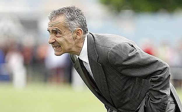 Carlos Terrazas, durante un partido.