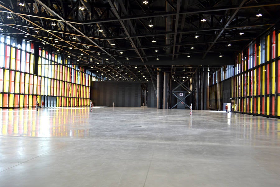 Fotos: Últimos detalles en las obras del Palacio de Exposiciones