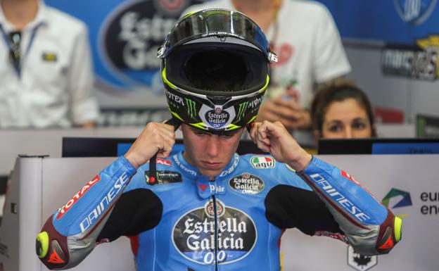 El piloto español de Moto2, Joan Mir.