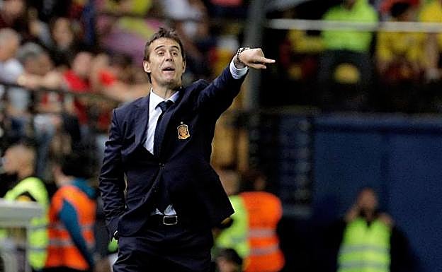 Lopetegui: «No hemos estado afortunados, pero hemos tenido ocasiones e intensidad»