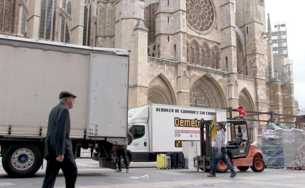 Imagen principal - Imagen de los preparativos en Masterchef.