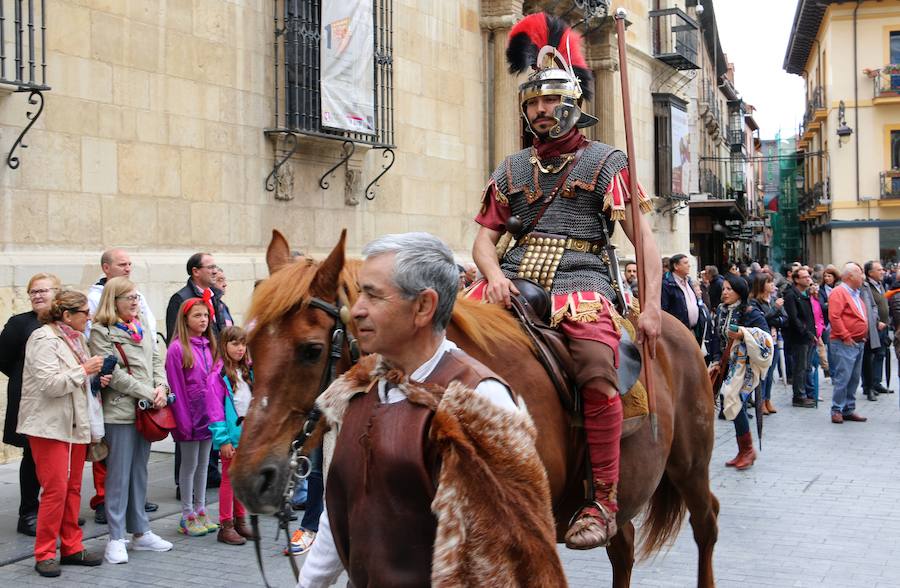 León conmemora con orgullo los actos del Natalicio del Águila con la creación de la Legio VII Gémina y el nombramiento de Galba como emperador