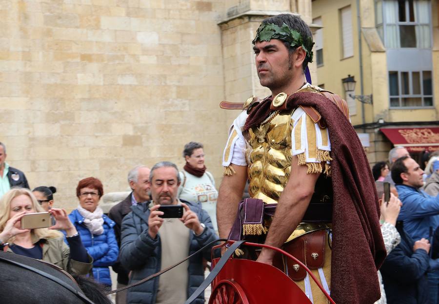 León conmemora con orgullo los actos del Natalicio del Águila con la creación de la Legio VII Gémina y el nombramiento de Galba como emperador