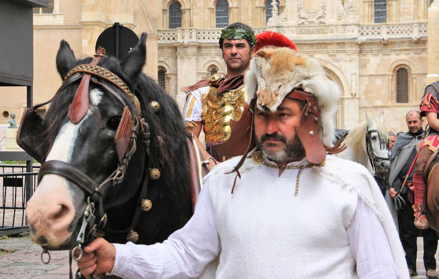León conmemora con orgullo los actos del Natalicio del Águila con la creación de la Legio VII Gémina y el nombramiento de Galba como emperador