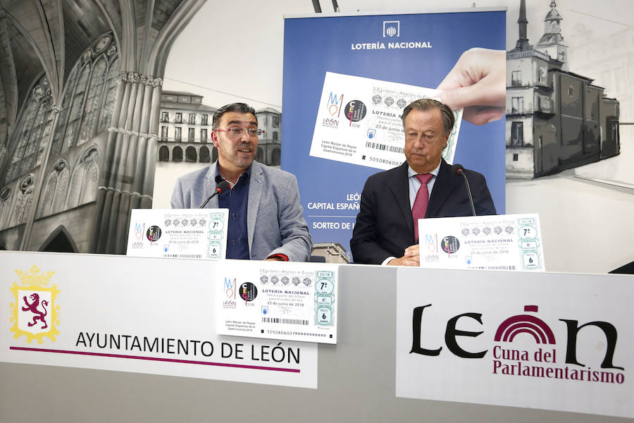 Fotos: Presentación del sorteo de Lotería Nacional que se celebrará en León