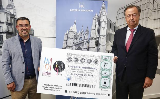 Presentación del sorteo de la Lotería Nacional.