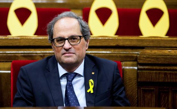 El presidente de la Generalitat Quim Torra.