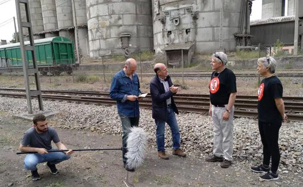 Rodaje del programa documental 'El Escarabajo Verde' de TVE.