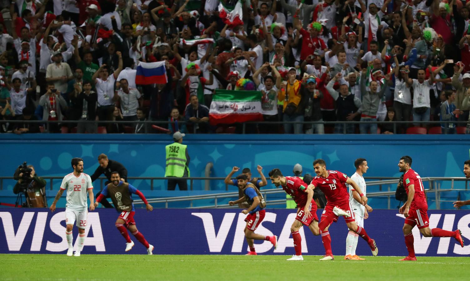 Fotos: Gol anulado a Irán ante España