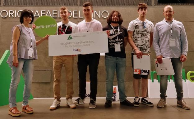 La Escuela de FP de La Robla se lleva el premio FedEx en el Nacional de Miniempresas