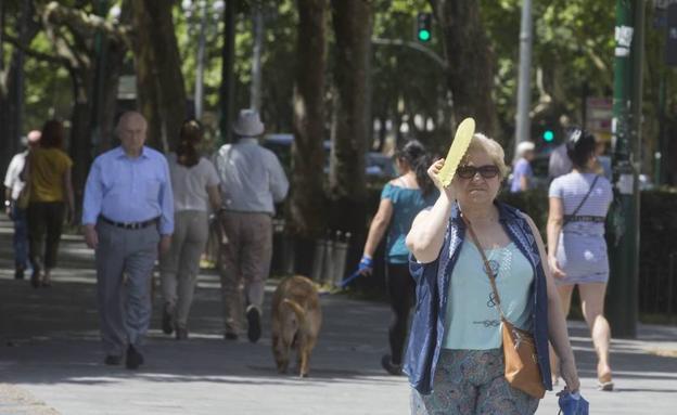 Las tormentas remiten para dar paso a un calor sofocante