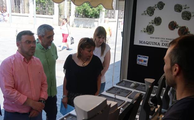 Inauguración de la Feria de Artesanía.