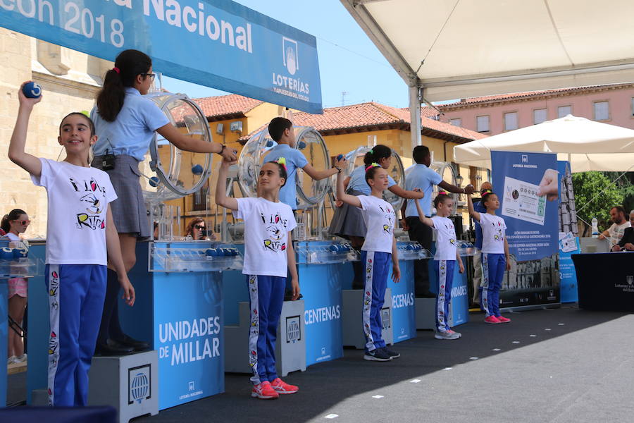 Fotos: Sorteo de la Lotería Nacional en León