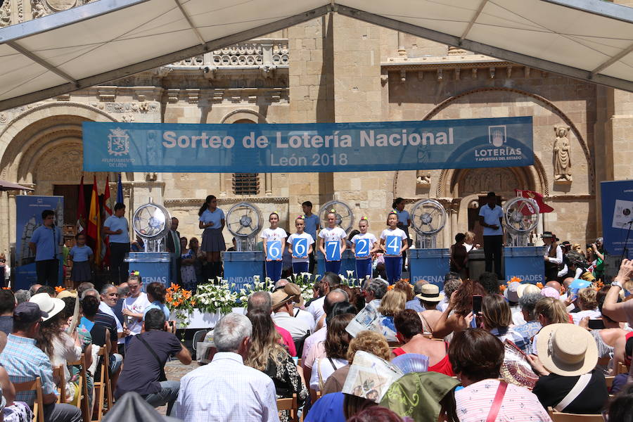 Fotos: Sorteo de la Lotería Nacional en León