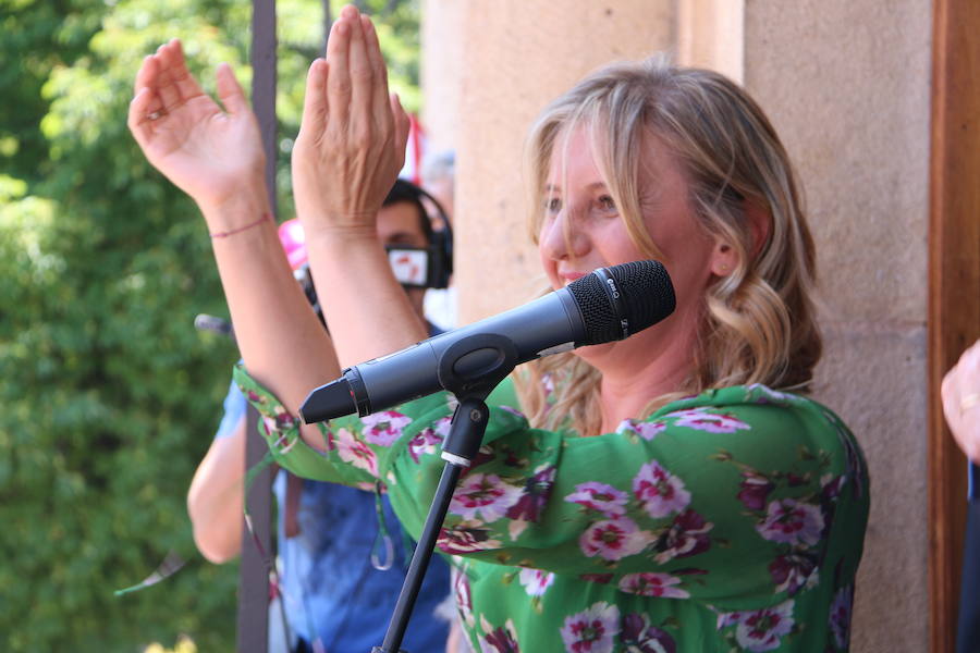 Fotos: Yolanda León, pregonarera de las fiestas de León