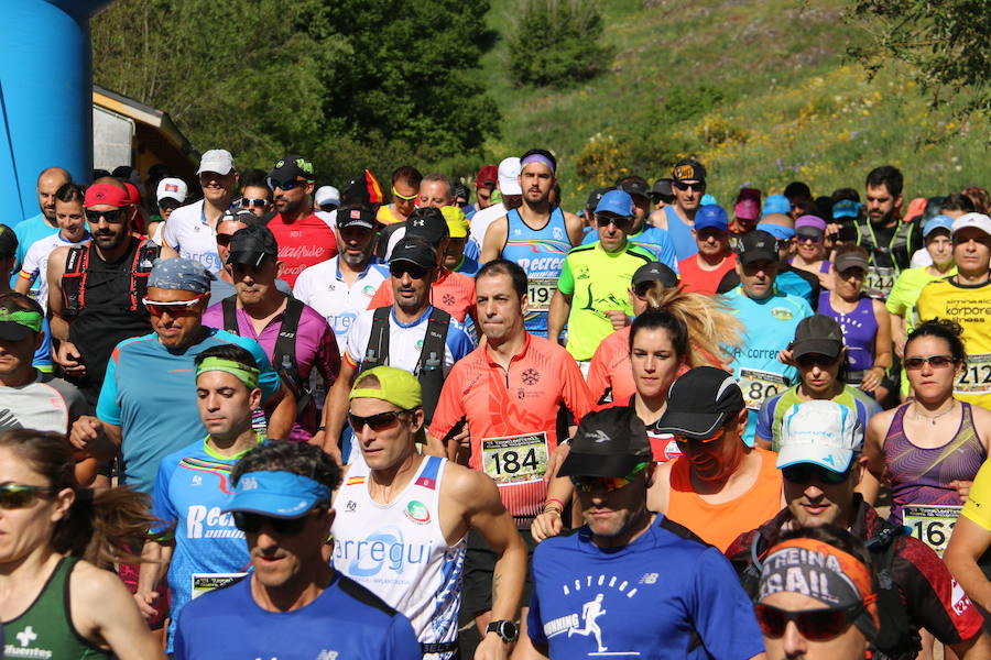 Primera prueba de la Copa Diputación de Trail 2018 que se celebra en el entrono de la localidad de Valporquero adentrandose en la cueva para recorrerla durante 400mts