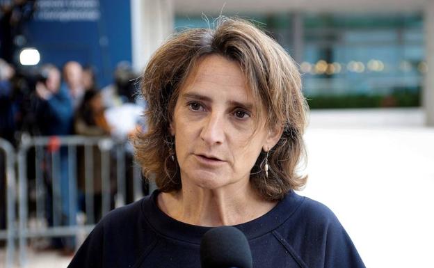 Teresa Ribera, ministra de transición Ecológica. 