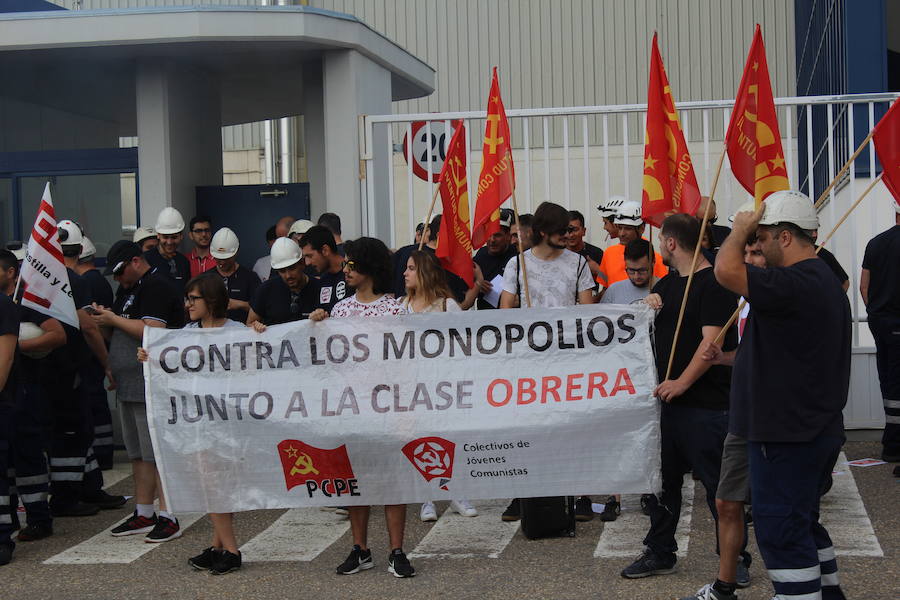 Fotos: Multitudinario primer paro en Vestas