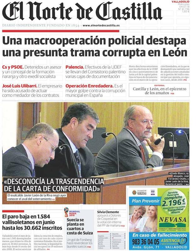 El Norte cuenta la macrooperación que destapó una presunta trama corrupta en León