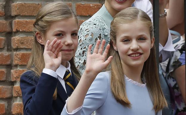 La princesa Leonor y la infanta Sofía pasarán julio en un campamento de EE UU