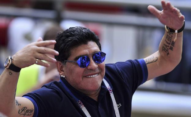 Diego Armando Maradona. 