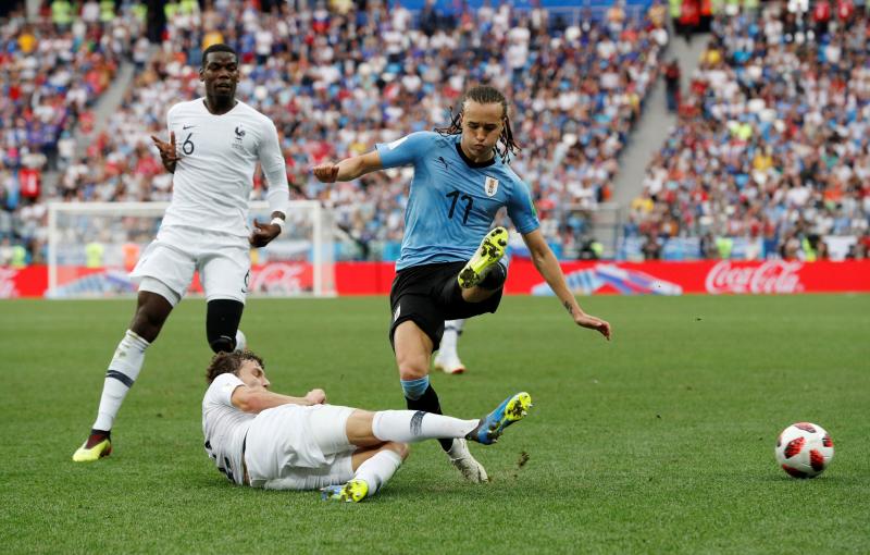 Fotos: Francia - Uruguay, en imágenes