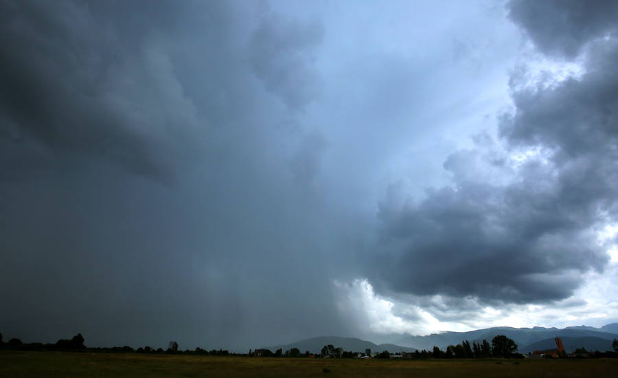Fotos: Tormenta en Ponferrada